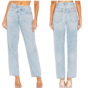 AGOLDE Criss Cross Upsized Jeans Suburbia